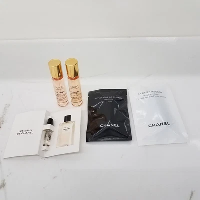 $23.50 • Buy Chanel Fragrance Lot W/ Coco Mademoiselle 0.7 Fl Oz 90% & Sealed Mascara Packets
