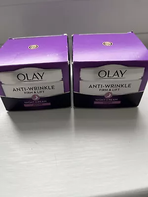 Olay Anti-wrinkle Firm & Lift With Skin Night Cream - 50ml • £11