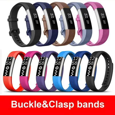 $4.50 • Buy Replacement Wristband Watch Band Strap Buckle For Fitbit Alta / Alta HR / ACE