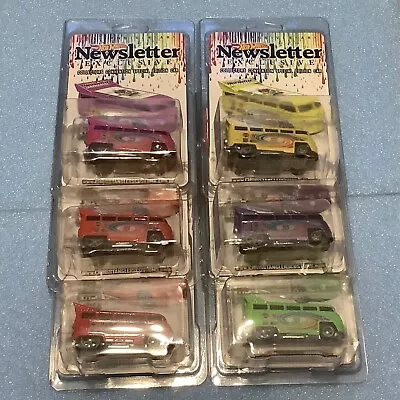 Hot Wheels 35th Collectors Convention Newsletter Volkswagen T1 Drag Bus You Pick • $70