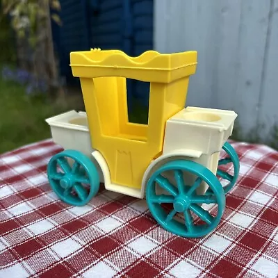 Fisher Price Vintage Little People Royal Coach 993 Castle Replacement Carriage • $12