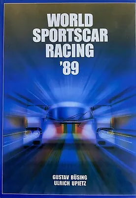 1989 World Sportscar Racing Yearbook Ulrich Upietz • £54.99