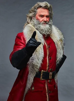 The Christmas Chronicles Santa Claus Leather Coat Fur Jacket • $119.99