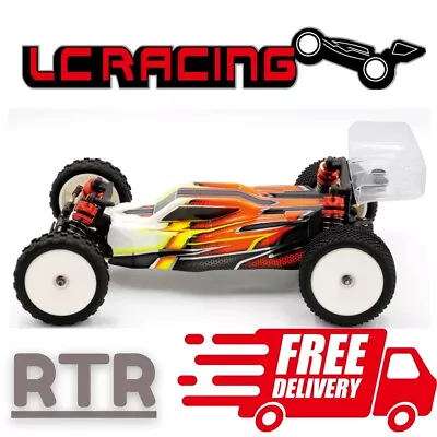 LC Racing BHC-1 RC Buggy RTR 1/14 2WD Race Car Brushed Mini Fast Lipo Electric • $202.99