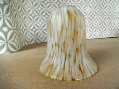 £38.50 • Buy Glass Period Vintage Bell Tulip Shaped Lamp Shade Table Wall Ceiling Light Shade