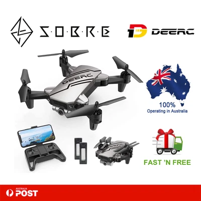 $89.95 • Buy DEERC D20 Mini Drone For Kids With 720P HD FPV Camera Remote Control 2 Batteries