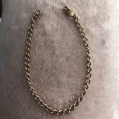 9ct Gold Chain Bracelet Bangle Beautiful 5.4 G • £175