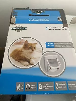£23.75 • Buy PetSafe 400EF Magnetic 4-Way Locking Cat Flap, White