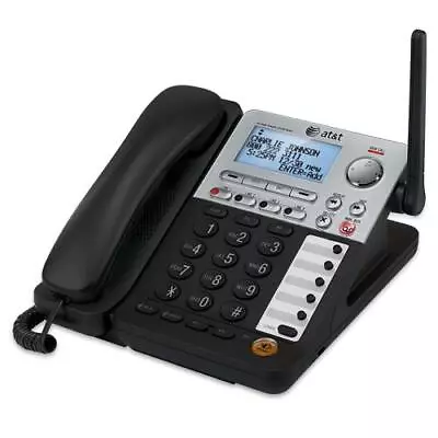 AT&T SB67148 SynJ® 4-line Cordless Deskset Business Phone System DECT 6.0 • $156.37