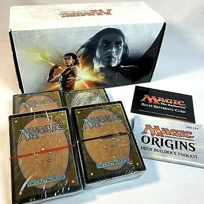 Magic The Gathering MAGIC ORIGINS Deck Builder's Toolkit 2015 NEW SEALED CARDS! • $25.76