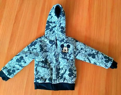 Disney Mickey Mouse Boys Hooded Jacket 4T • $20.50