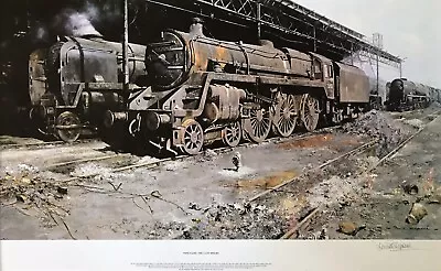 Signed David Shepherd NINE ELMS-THE LAST HOURS Farewell To SteamLocomotives • £29