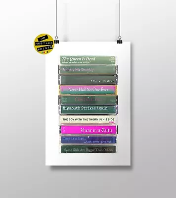 The Smiths The Queen Is Dead Original Cassette Print Fan Poster Art Gift • $32.70