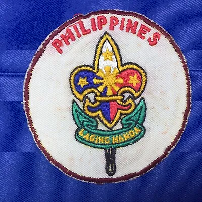 Boy Scout Philippines International Patch Traded NordJamb75 244B1 • $19.99