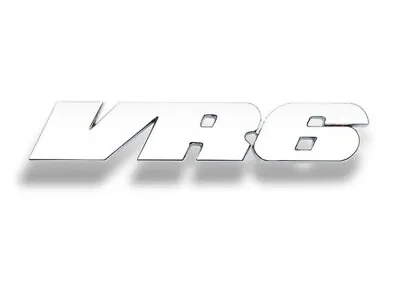 VR6 Boot Trunk Badge Silver Emblem For Polo Golf MK3Corrado Jetta Passat Vr6c • $12.87