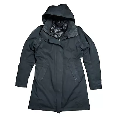 Patagonia Tres 3 In 1 Down Black Parka Coat Womens Medium • $103.43