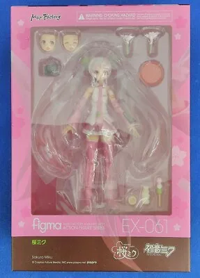 Sakura Miku Hatsune Figma EX-061 Vocaloid Action Figure Max Factory • $152