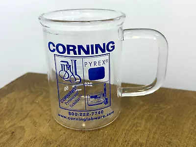 CORNING PYREX 400 Ml Glass Measuring Cup Beaker Handle Pyroceram Scholar RARE • $39.99