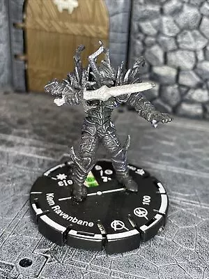 Mage Knight- Kem Ravenbane- Sorcery Unique #094- LE Warrior Human Apocalypse DnD • $31.50