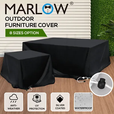 $23.99 • Buy Outdoor Furniture Cover Garden Patio Waterproof Rain UV Table Protector 90-350cm