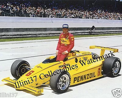 Rick Mears 1984 Indy 500 Winner Auto Racing 8x10 Photo • $5.95