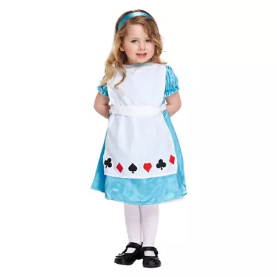 £11.99 • Buy Storybook Alice In Wonderland Girls Costume Toddler Baby  Fairytale Fancy Dress