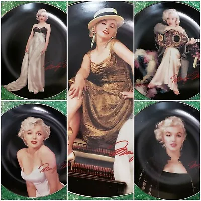 Marilyn Monroe Set Of ALL 8 Bradford Exchange Plates-Up Close & Personal  • $219.97