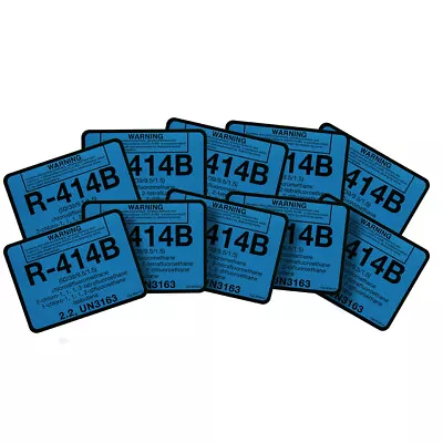  R-414B / R414B Label # 04414  Pack Of (10) • $8.95