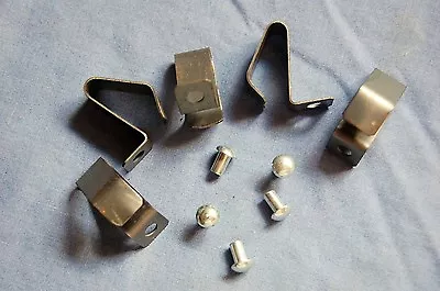 Vw Ghia Bug Bus Westfalia Hub Cap Clips And Rivets 10 Pc  Made In Germany!! • $19.95