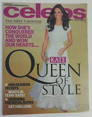 Celebs Magazine KATE MIDDLETON PRINCESS OF WALES Royal Family JIM CARREY JEDWARD • £3.99