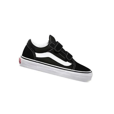 Vans Kids Old Skool Toddler V Black / White • $70.27