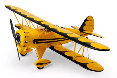 E-Flite UMX Waco BNF Basic RC Plane W/ AS3X & Safe Select - Yellow... • $323.30