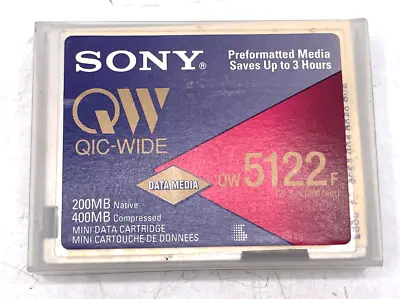 Sony QW5122FB 200MB  420MB QIC-Wide 80 NEW Data Tape Cartridge  • $8.50