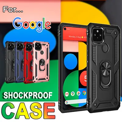 For Google Pixel 5 5A 4A 4 3A XL Case Magnetic Heavy Duty Protective Back Cover • $7.99