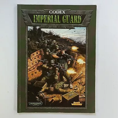Warhammer 40000 Codex Imperial Guard 40K 1999 Army Supplement Rulebook RPG • $30