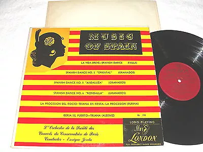 Enrique Jorda / Paris  Music Of Spain  1950's LP VG London LL.191 Ffrr 1D/2D • $4.95