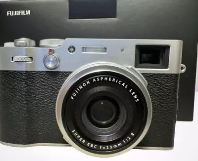 Fujifilm X100V Silver Compact Digital Camera Single Focus Lens APS-C Format • $1898