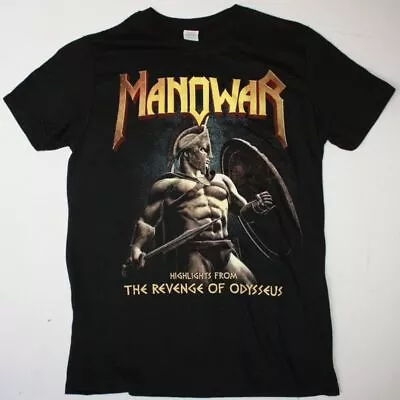 Manowar Highlights From The Revenge Of Odysseus New Black T-Shirt Unisex T-Shirt • $20.99