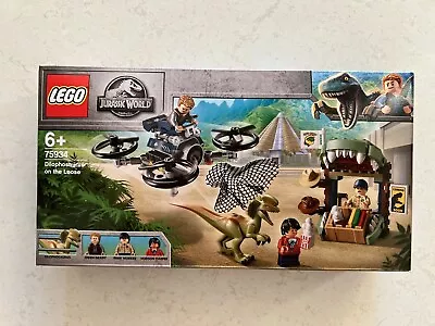 LEGO Jurassic World 75934 Dilophosaurus On The Loose Drone Owen Grady • $69