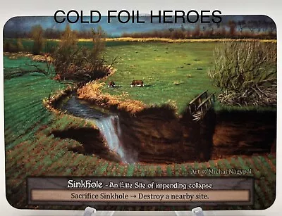 Sorcery  Contested Realm Alpha Elite - Non Foil N/M - Sinkhole • $29.95