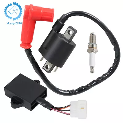 Ignition Coil Ignitor CDI Box Spark Plug For Yamaha Gas Golf Cart G9 1991 - 1995 • $21.84