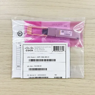 Cisco QSFP-100G-SR4-S 100GBASE-SR4 QSFP28 850nm 100m MTP/MPO MMF • $71.99