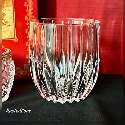 Mikasa Executive Old Fashioned Park Lane Blown Mikasa Crystal Glass Barware  * • $92