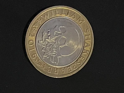 £6800 • Buy 2£ Rare Coin William Shakespeare 2016 Original ERROR Two Pound 
