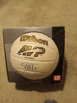 Used 2001 AVP Wilson Cast Away V-ball Official Game Ball Collectible Hand Face • $15