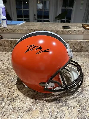 Baker Mayfield Signed Full Size Replica Browns Helmet Steiner Certified Bucs • $125