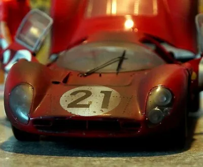 Ferrari Finished Race Car GMP Custom Built Metal Model • $949