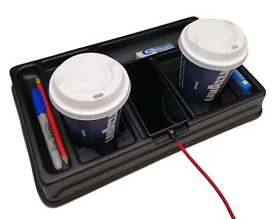 Dash Tidy Cup Holder VW Transporter T4 With Phone Pocket Made In UK Dubplastics • $36.73