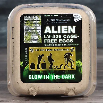 ALIEN LV-426 Cage-Free Eggs 4 Eggs 2 Facehuggers GITD Loot Crate 2016 Sealed • $69.59