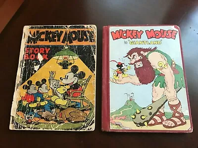 Disney Vintage Mickey Mouse Books By David McKay Co.  • $65